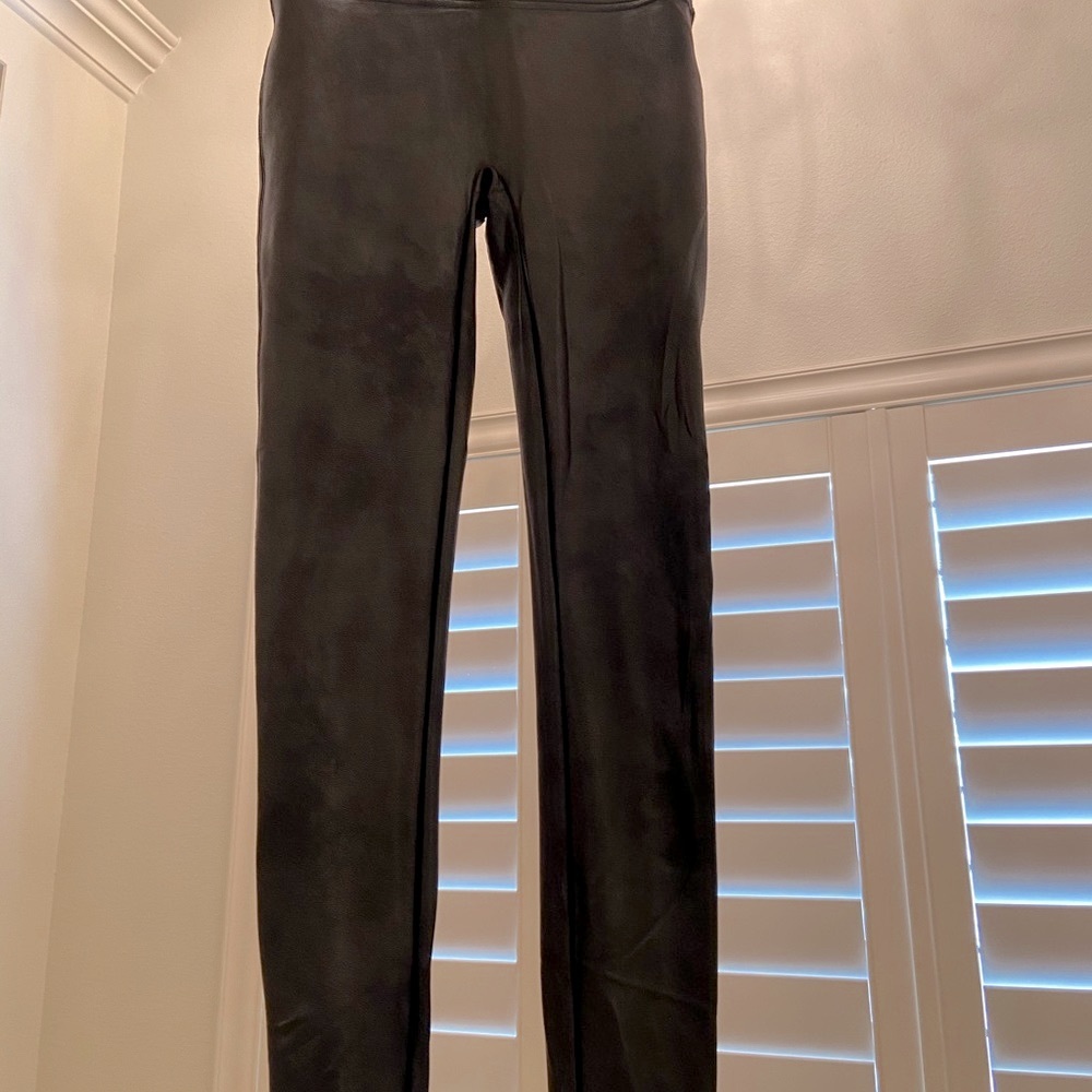 SPANX Faux Leather Leggings